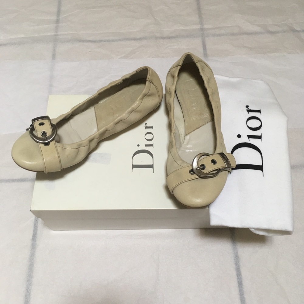 Christian Dior Western Ball Ballet Flats